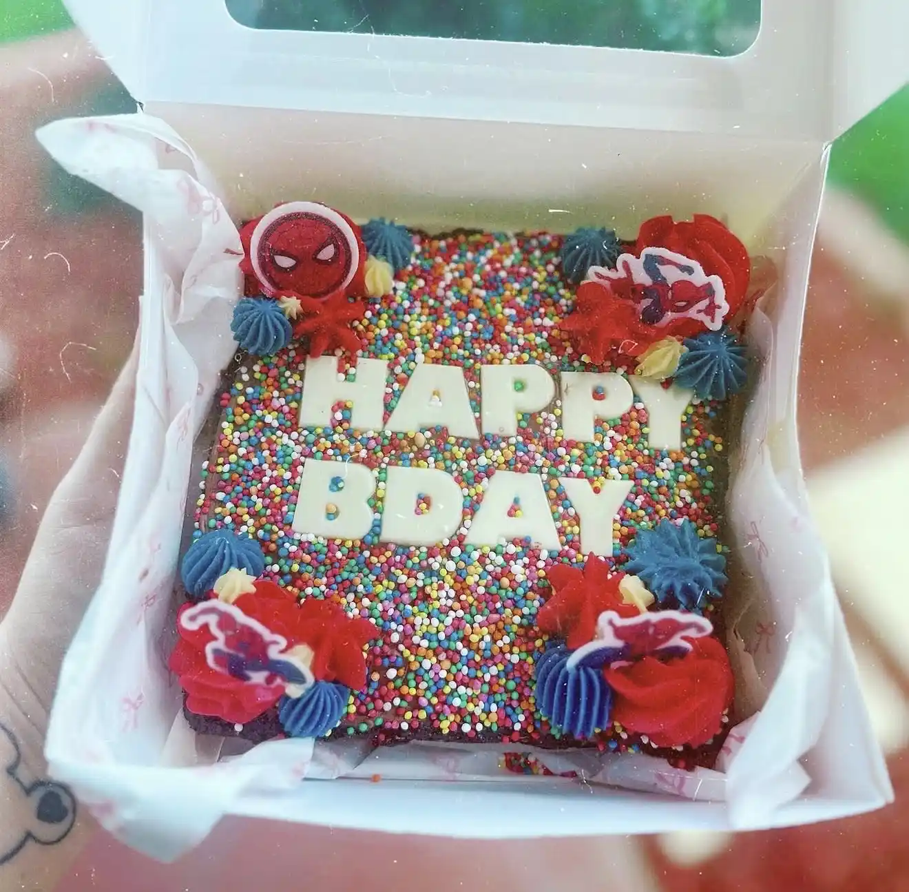 Themed Brownie Slab